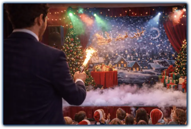 Magicien pour Noël -Spectacle de magie sur le thème de Noël à l'Île d'Oléron